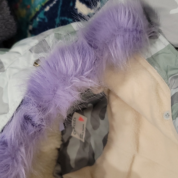 Crew cuts 3T Girls Winter Camo Jacket - Picture 3 of 6